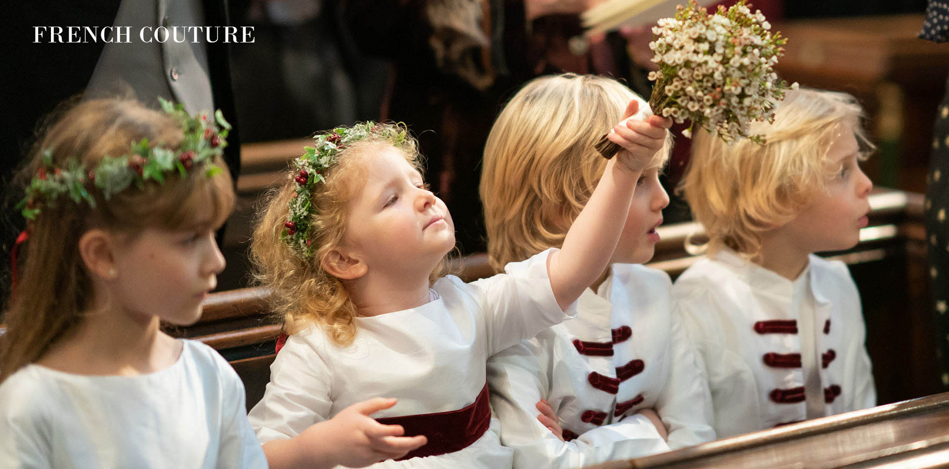 real weddings: flower girl dresses uk traditinoal page boy outfits by little eglantine